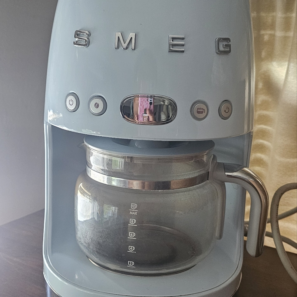 SMEG Blue Retro 50's Coffee Drip Machine